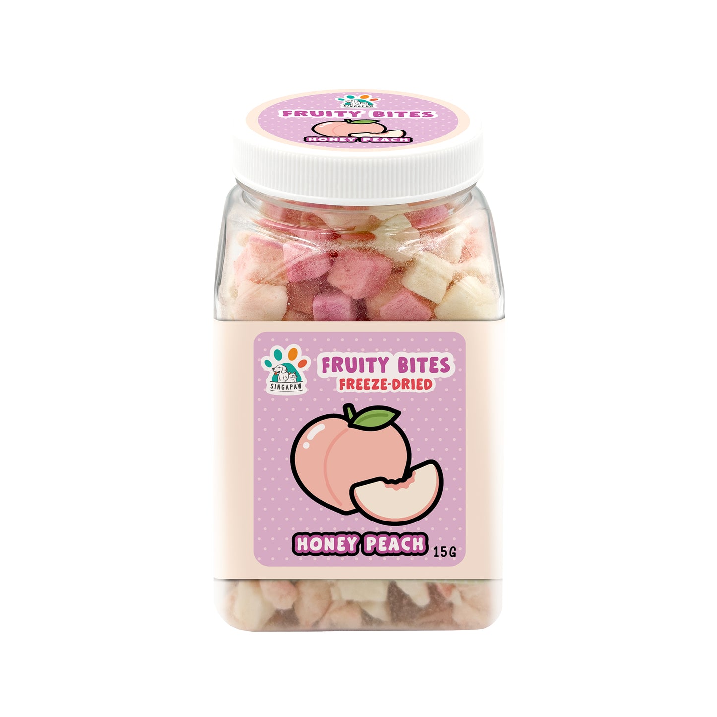 Singapaw Freeze Dried Veggie Fruity Bites Treats & Food Toppers