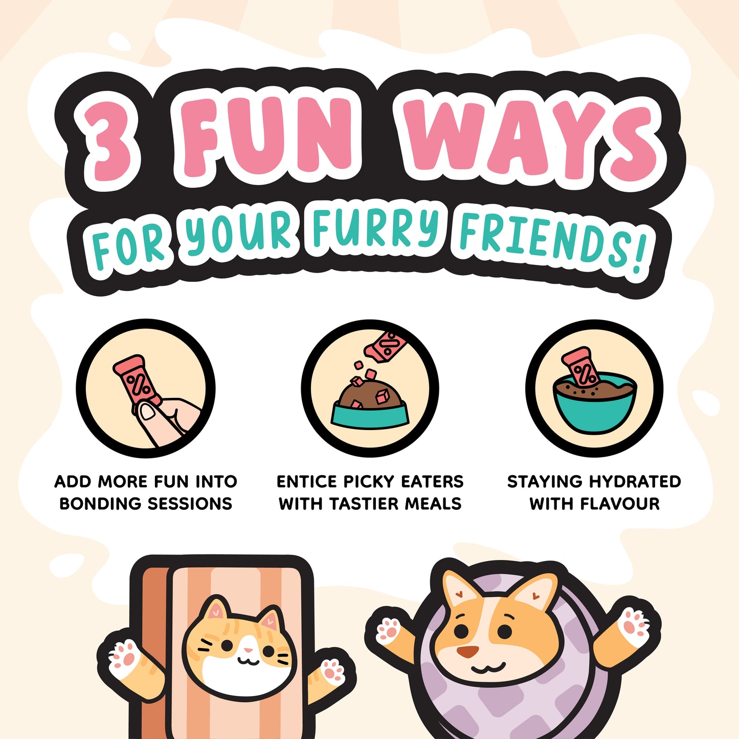 Singapaw Minis Freeze Dried Chicken Dessert Cat & Dog Treats