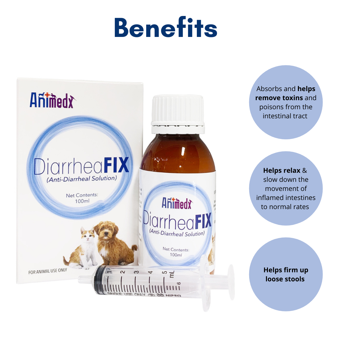 Animedx DiarrheaFIX Pet Diarrhea Relief Digestive Support