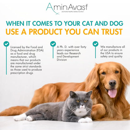 AminAvast Cats & Dogs Kidney Support Supplement