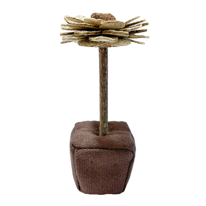 CatWant Catnip Paper Flowers Silvervine Stick Cat Toy