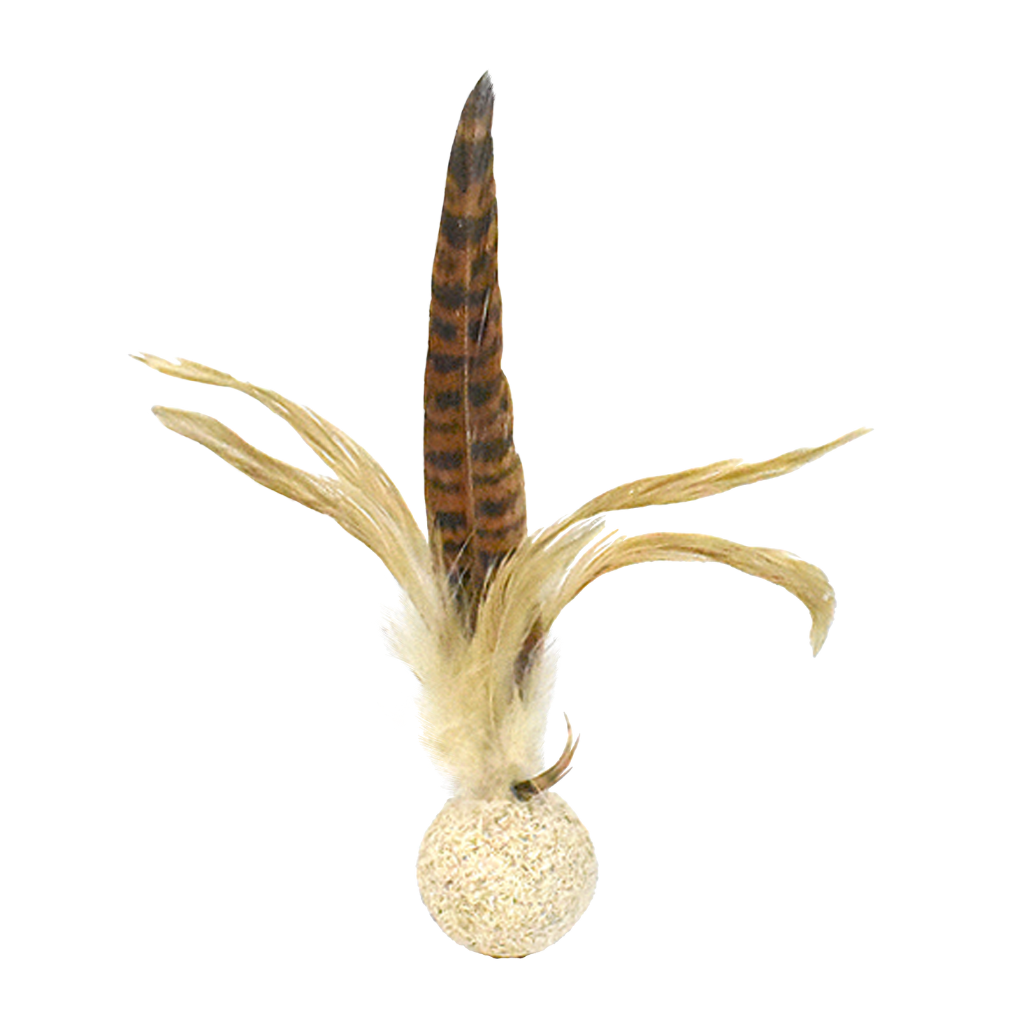 CatWant Silvervine Catnip Feather Shuttlecock Ball Cat Toy