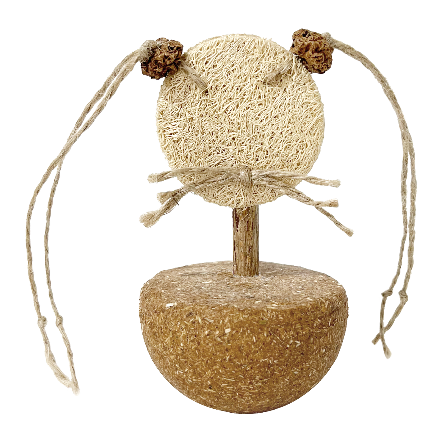 CatWant Feather Silvervine Gall Fruit Tumbler Cat Toy