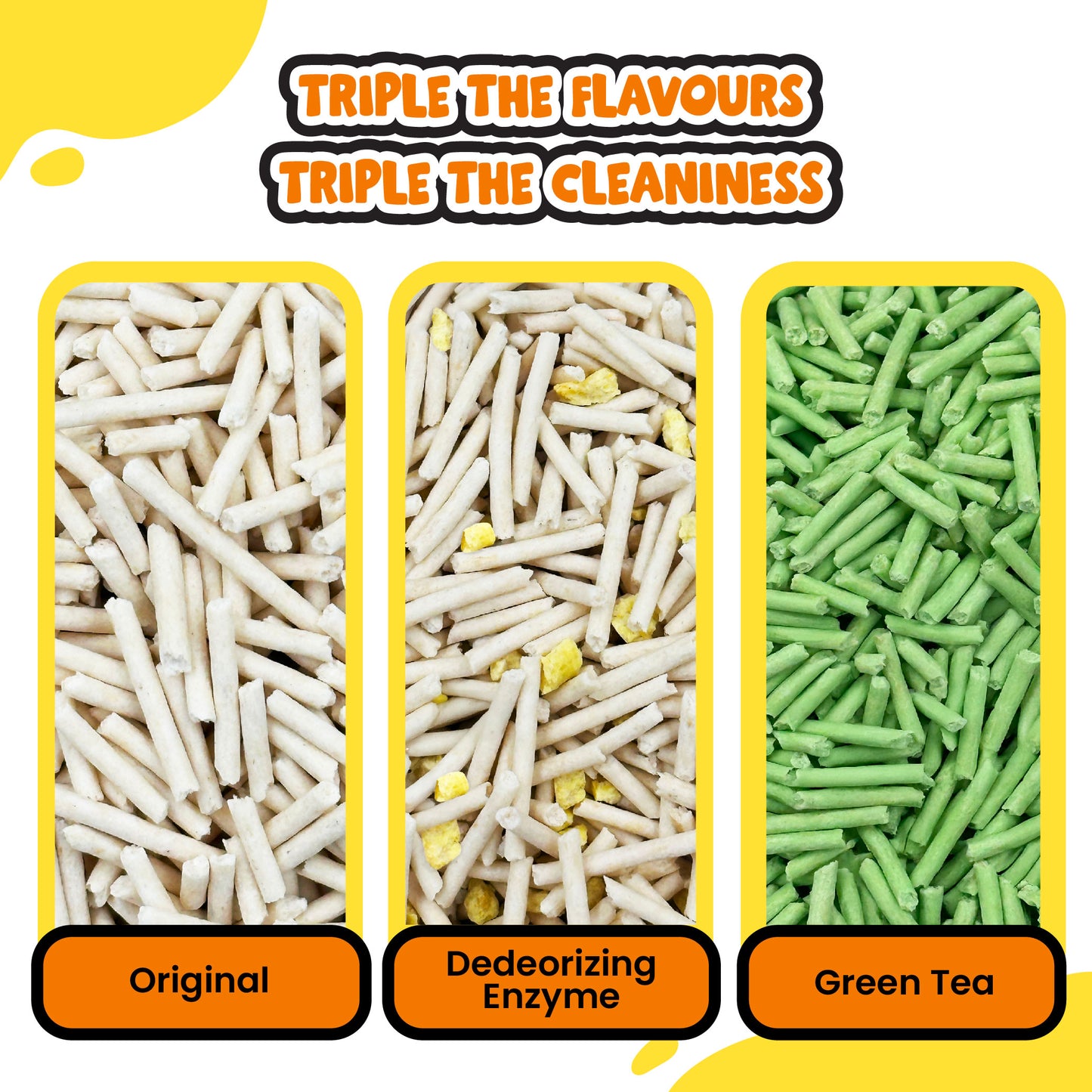 Singapaw Tofu Cat Litter Carton (2.6kg x 6)