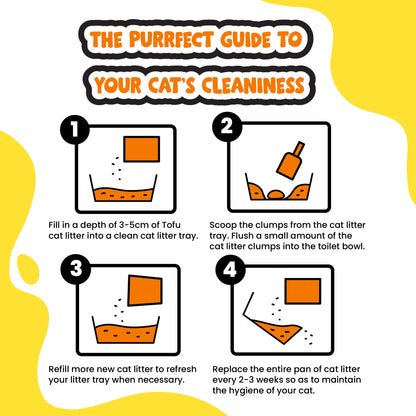 Singapaw Tofu Cat Litter Carton (2.6kg x 6)