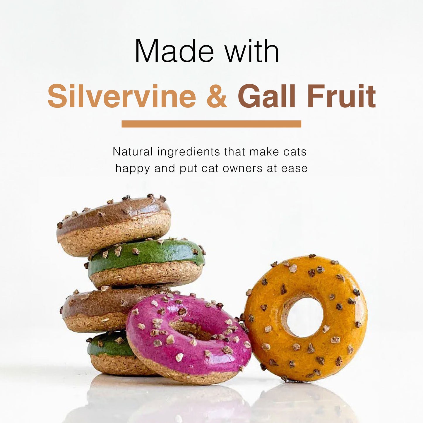 CatWant Silvervine Donut Cat Toy