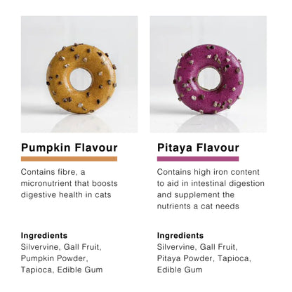 CatWant Silvervine Donut Cat Toy