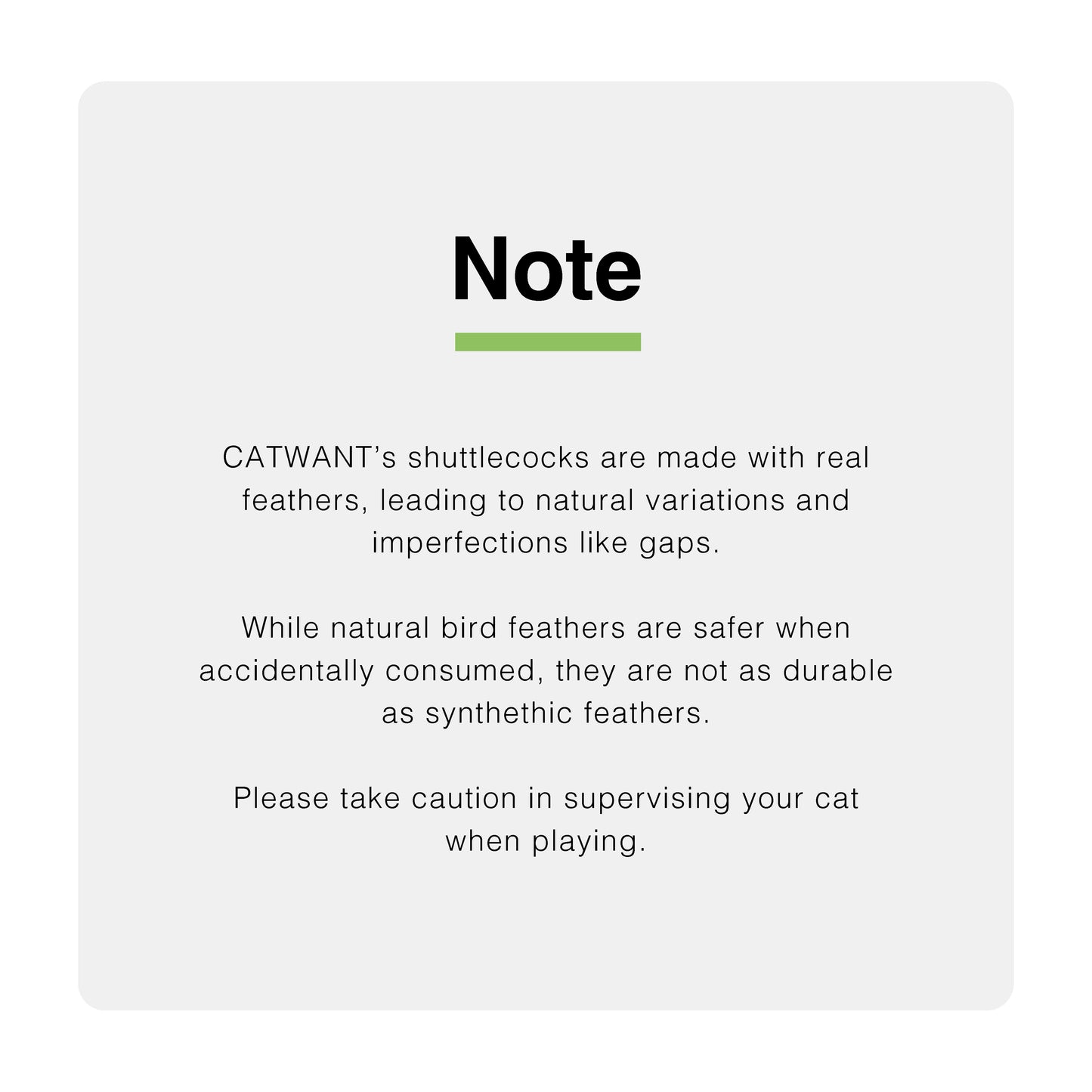 CatWant Turkey Feather Silvervine Gall Fruit Shuttlecock Cat Toy