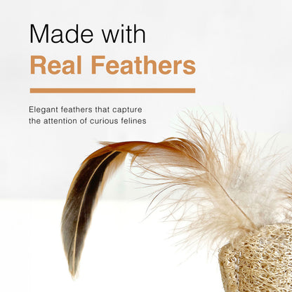 CatWant Feather Silvervine Gall Fruit Tumbler Cat Toy