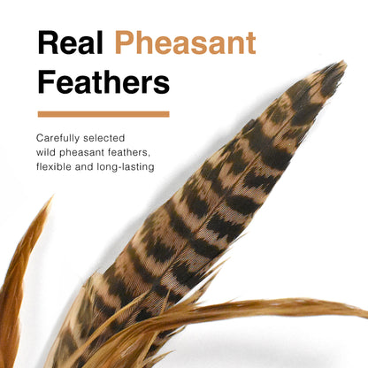 CatWant Silvervine Catnip Feather Shuttlecock Ball Cat Toy