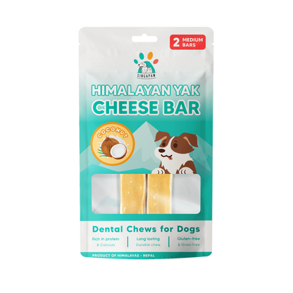 Singapaw Himalayan Yak Cheese Bar Dental Chew for Dogs