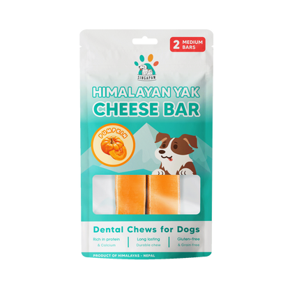 Singapaw Himalayan Yak Cheese Bar Dental Chew for Dogs
