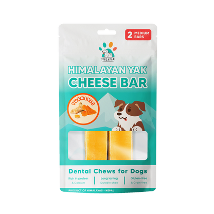 Singapaw Himalayan Yak Cheese Bar Dental Chew for Dogs