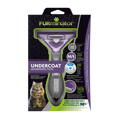 Furminator Grooming Undercoat deShedding Tool Brush For Cats