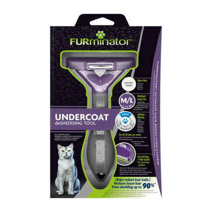 Furminator Grooming Undercoat deShedding Tool Brush For Cats