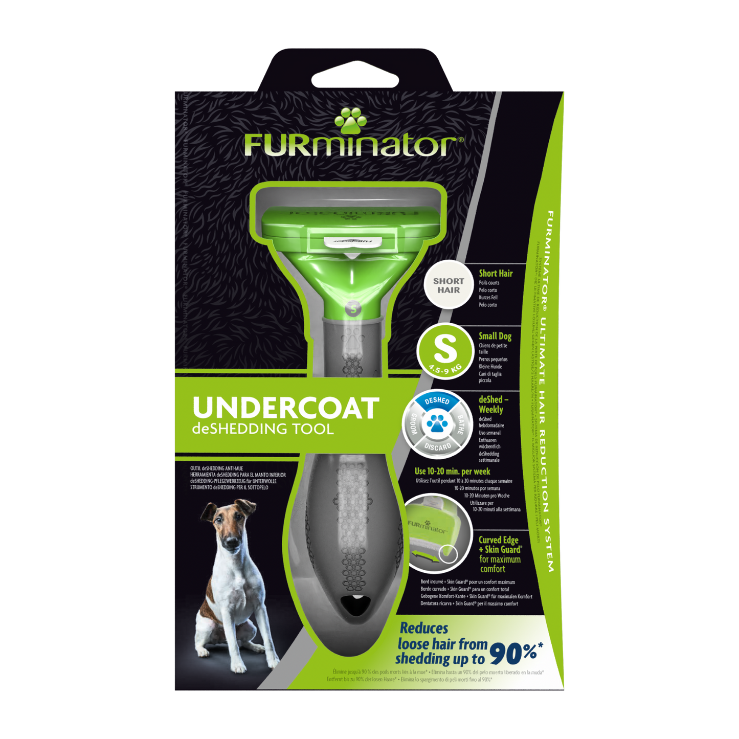 Furminator Grooming Undercoat deShedding Tool Brush For Dogs