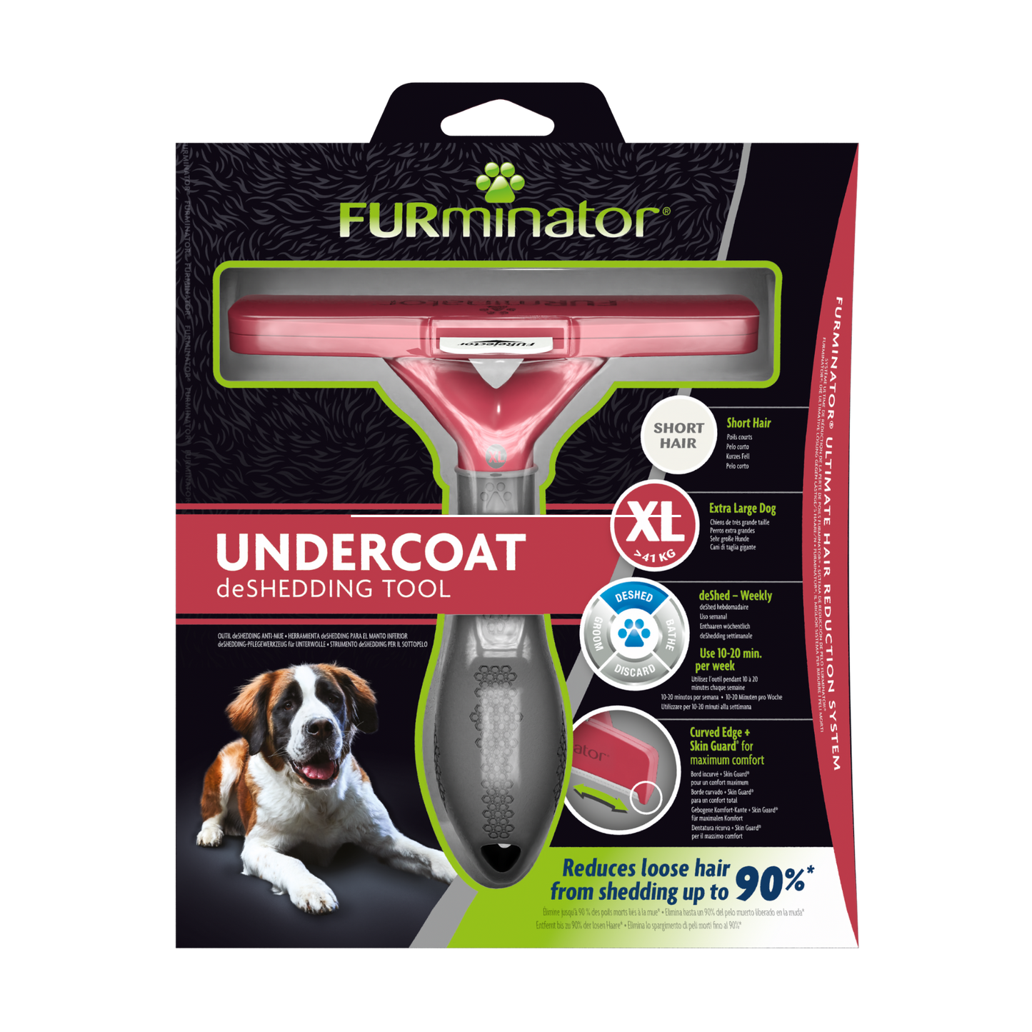 Furminator Grooming Undercoat deShedding Tool Brush For Dogs