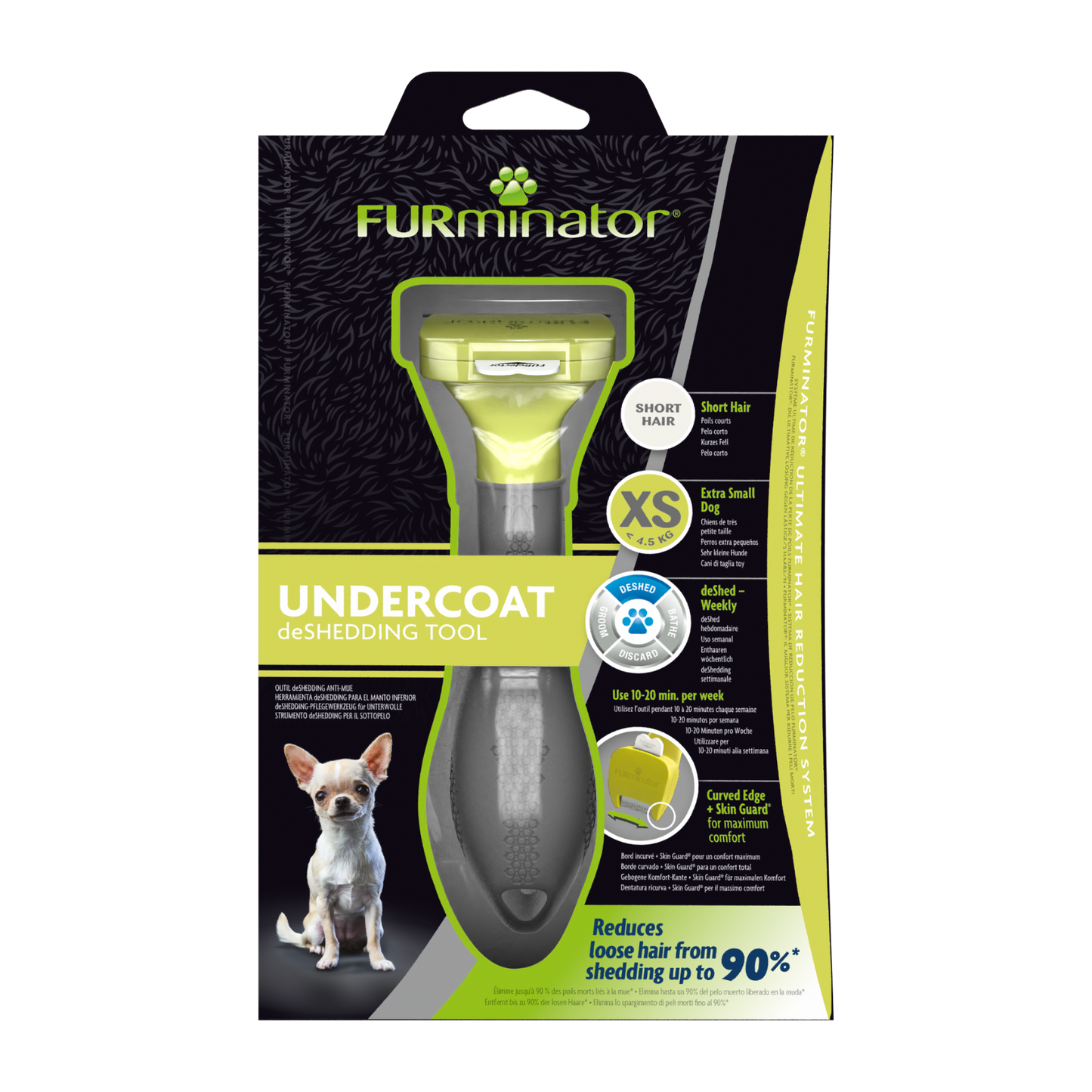 Furminator Grooming Undercoat deShedding Tool Brush For Dogs