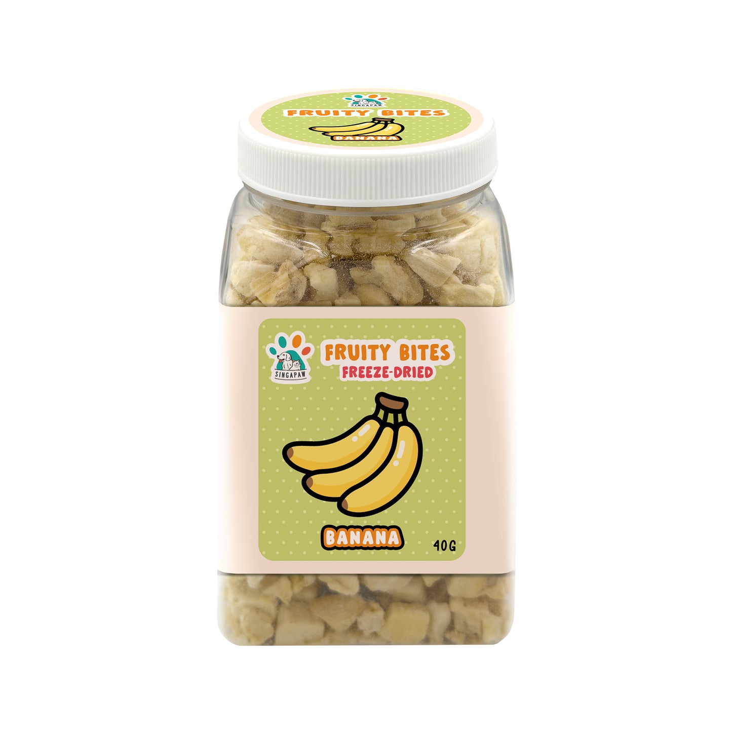 Singapaw Freeze Dried Veggie Fruity Bites Treats & Food Toppers