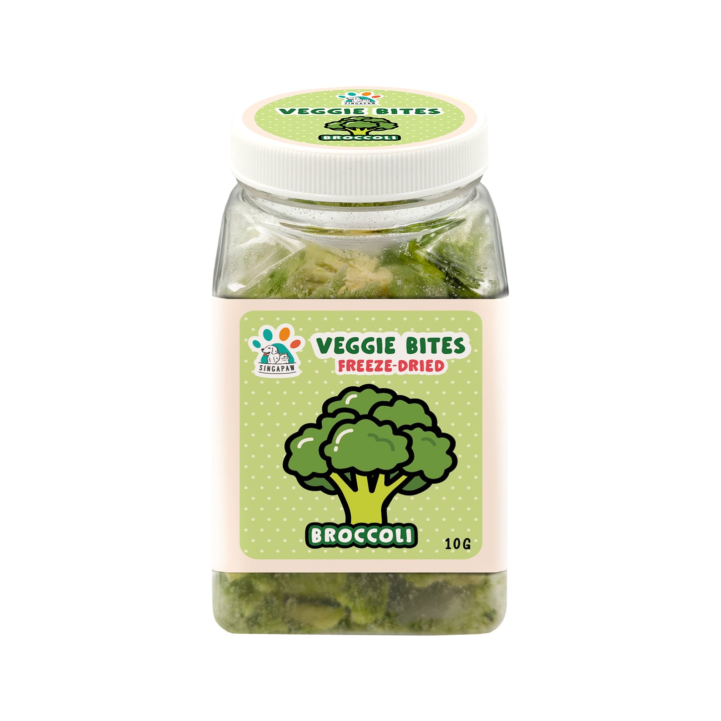 Singapaw Freeze Dried Veggie Fruity Bites Treats & Food Toppers