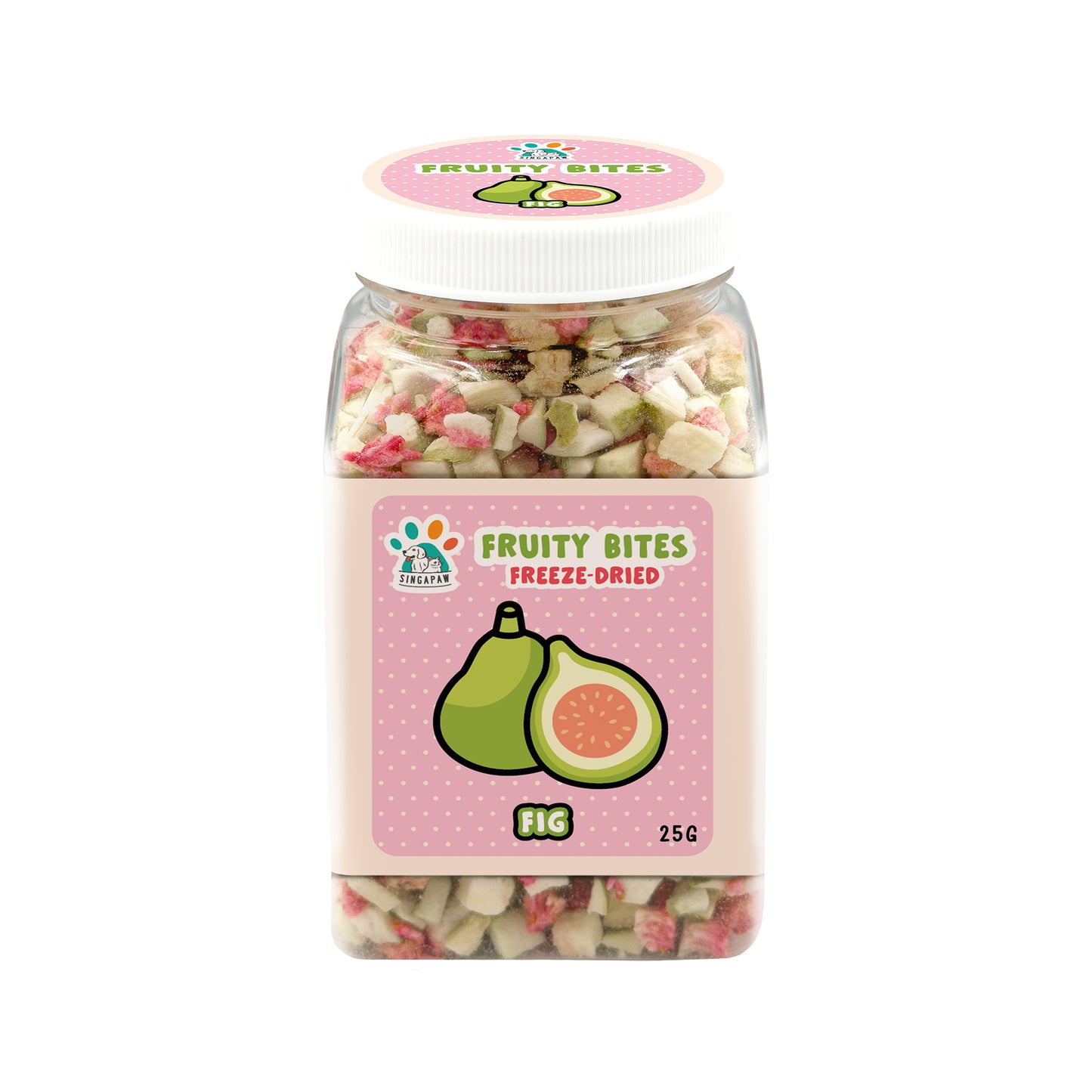 Singapaw Freeze Dried Veggie Fruity Bites Treats & Food Toppers