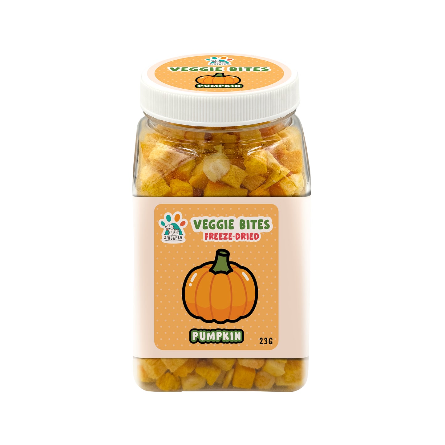 Singapaw Freeze Dried Veggie Fruity Bites Treats & Food Toppers