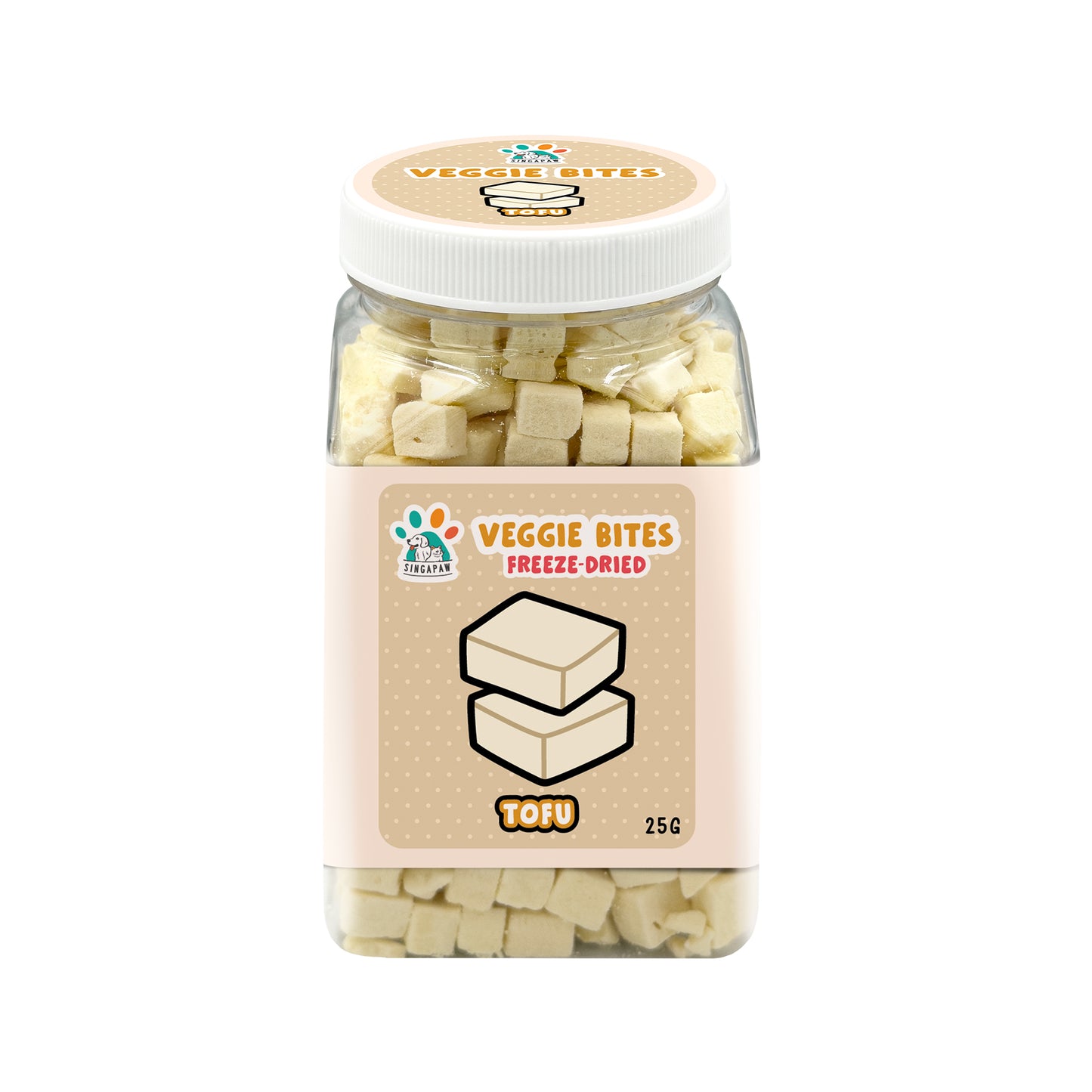 Singapaw Freeze Dried Veggie Fruity Bites Treats & Food Toppers