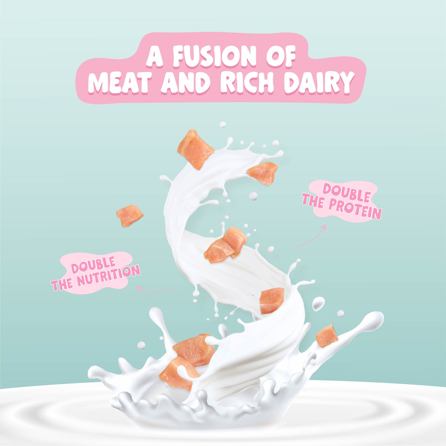 Singapaw Ice Cream Freeze Dried Chicken Dessert Cat & Dog Treats