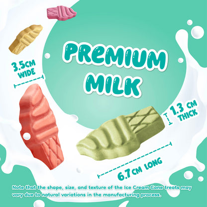 Singapaw Ice Cream Cone Freeze Dried Duck Dessert Cat & Dog Treats