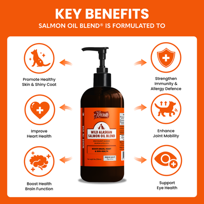 Kala Health Wild Alaskan Salmon Oil Blend Pet Supplement