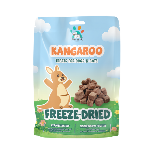 Singapaw Freeze Dried Kangaroo Cat & Dog Treats