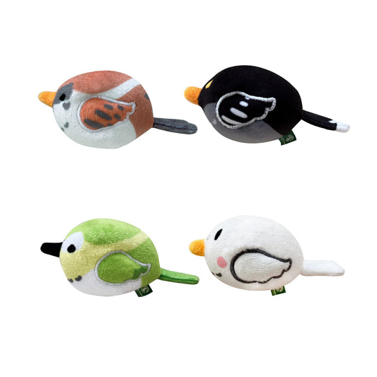 CatWant Little Chubby Bird Catnip Silvervine Plush Cat Toy