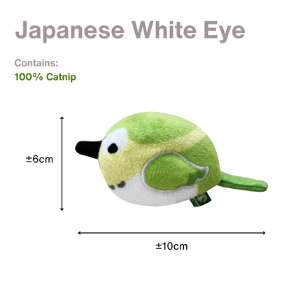 CatWant Little Chubby Bird Catnip Silvervine Plush Cat Toy