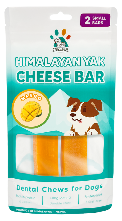 Singapaw Himalayan Yak Cheese Bar Dental Chew for Dogs