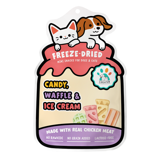 Singapaw Minis Freeze Dried Chicken Dessert Cat & Dog Treats