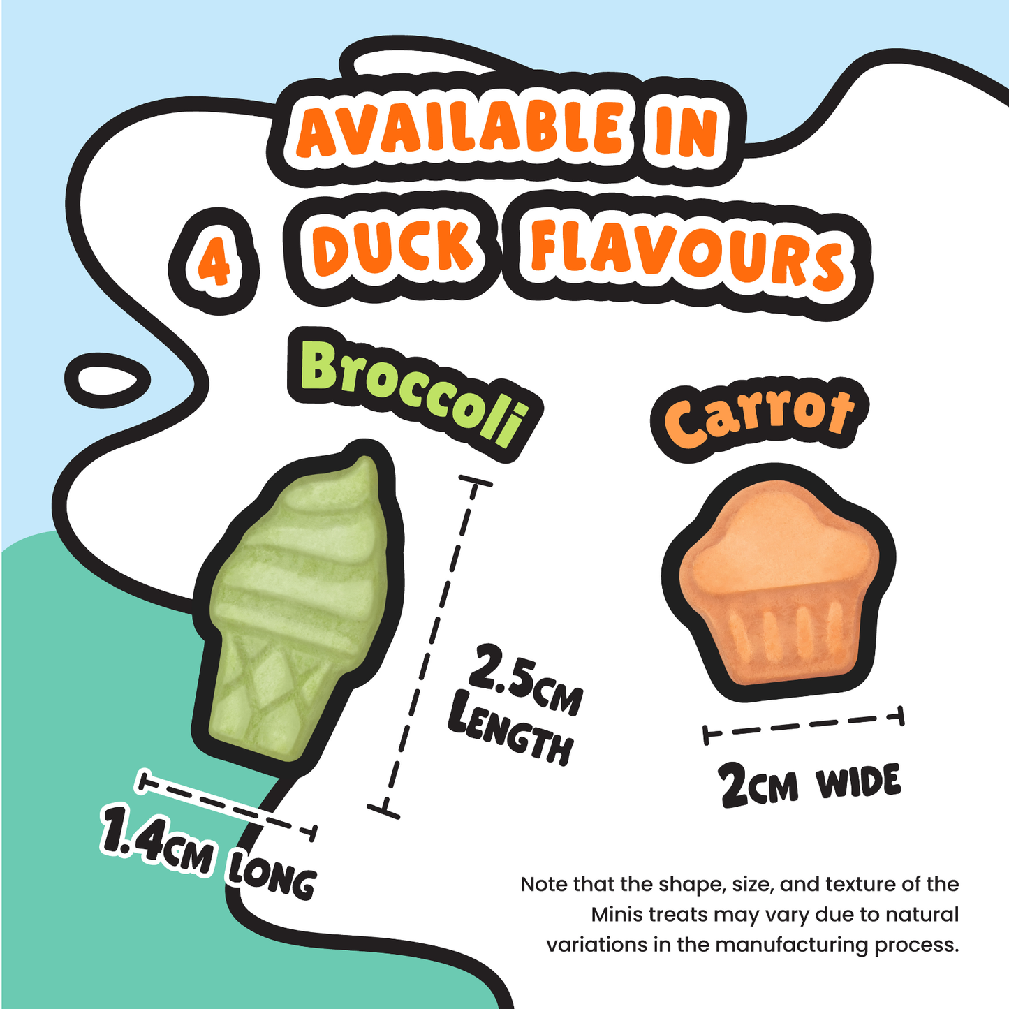 Singapaw Minis Freeze Dried Duck Dessert Cat & Dog Treats