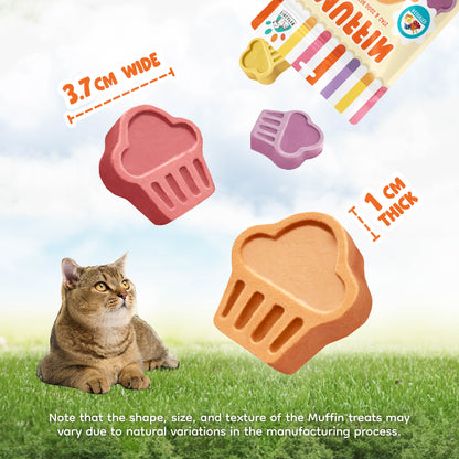 Singapaw Muffin Freeze Dried Duck Dessert Cat & Dog Treats