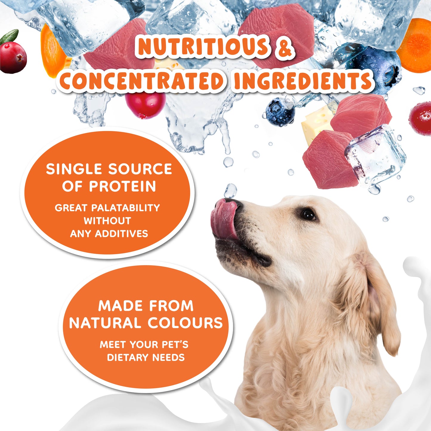 Singapaw Muffin Freeze Dried Duck Dessert Cat & Dog Treats