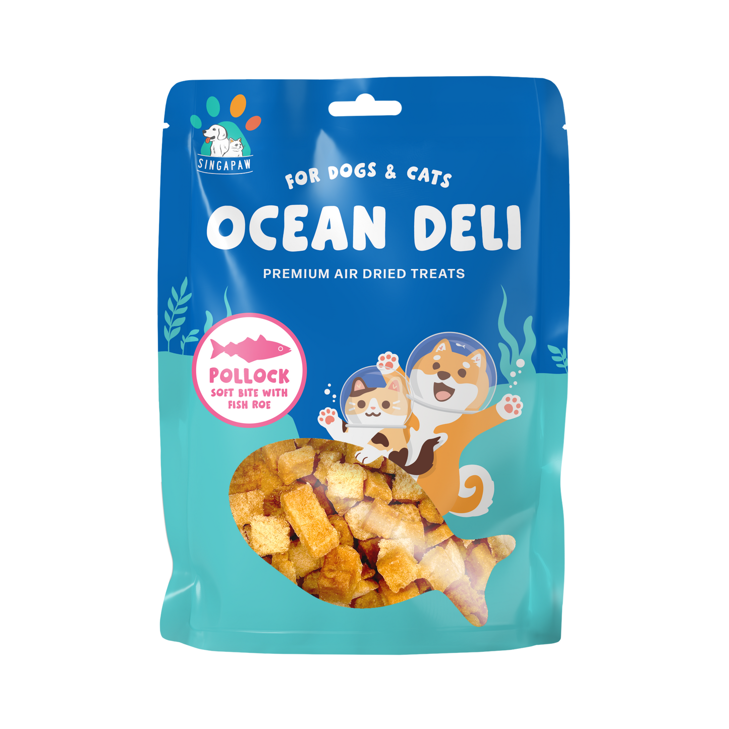 Singapaw Ocean Deli Dehydrated Cat & Dog Treats