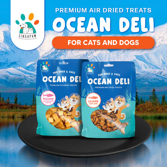 Singapaw Ocean Deli Dehydrated Cat & Dog Treats