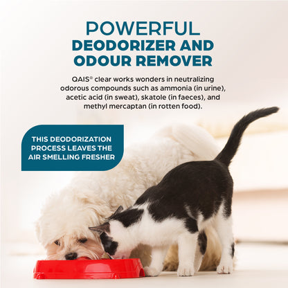 Sunstar QAIS Clear Odour Remover Hypochlorous Acid Pet Disinfectant Spray