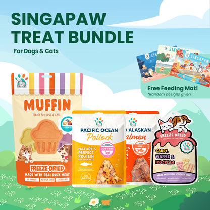 Singapaw Cat & Dog Treat Bundle