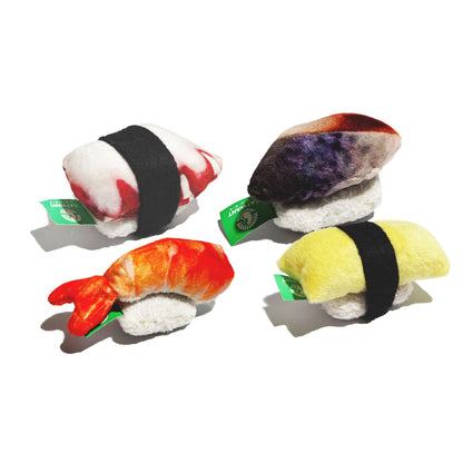 CatWant Catnip & Silvervine Sushi Toy Set 4pcs Cat Toy