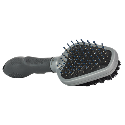 Furminator Large Dual Grooming Brush for Cats & Dogs