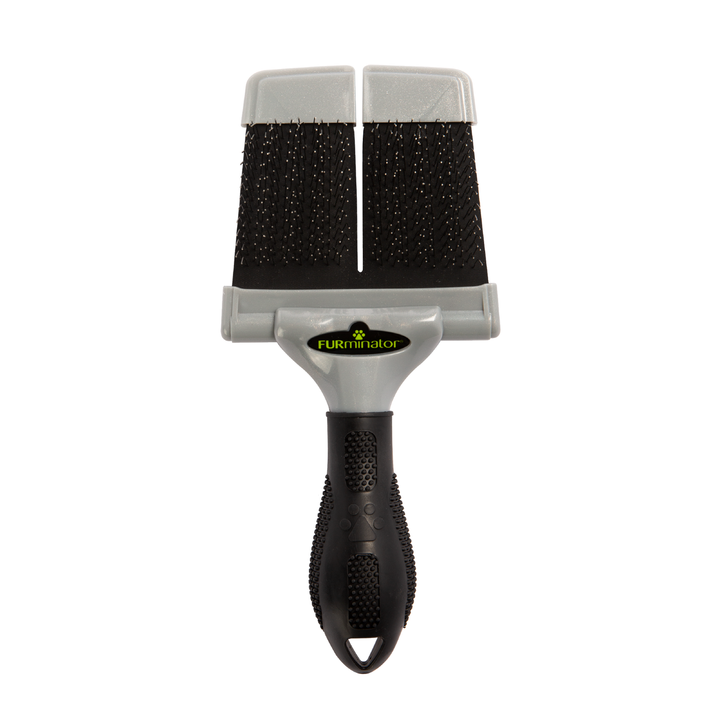 Furminator Grooming Large Soft Slicker Brush for Cats & Dogs