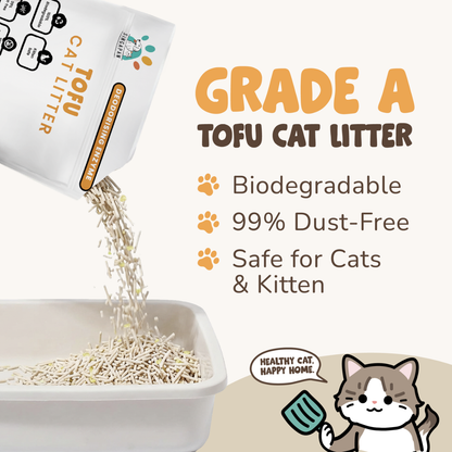 Singapaw Tofu Cat Litter Carton (2.6kg x 6)