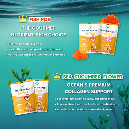 Singapaw Pacific Ocean Dehydrated Pollock Cat & Dog Treats