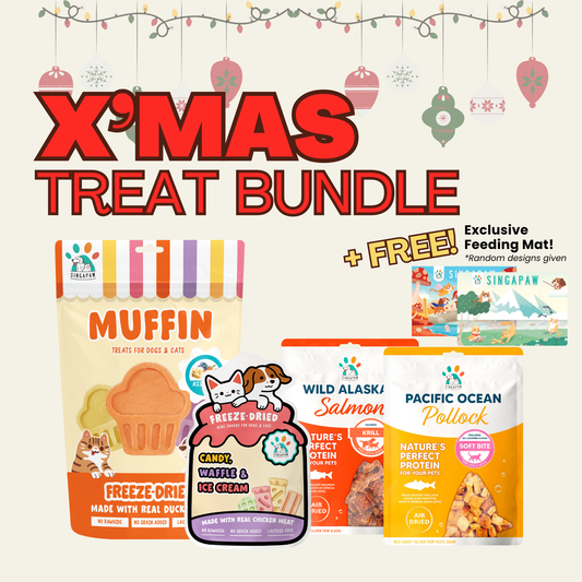 Singapaw Festive Cat & Dog Treat Bundle