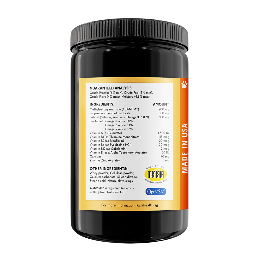 Kala Health Dermatrix Skin & Coat Pet Supplement