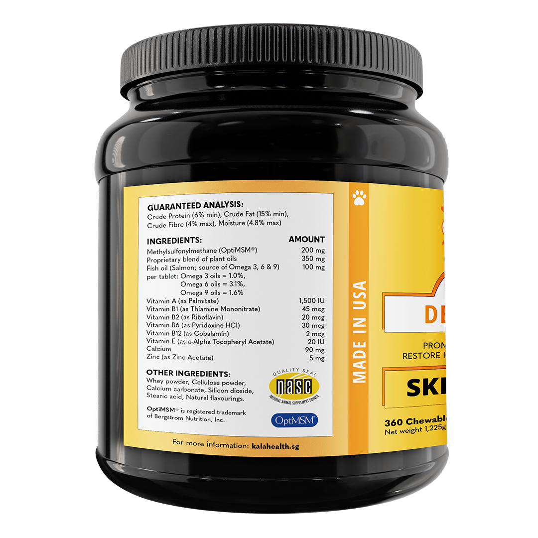 Kala Health Dermatrix Skin & Coat Pet Supplement